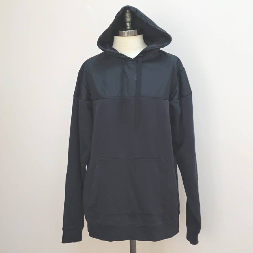 Under Armour Black Storm Loose Hoodie, Size Medium